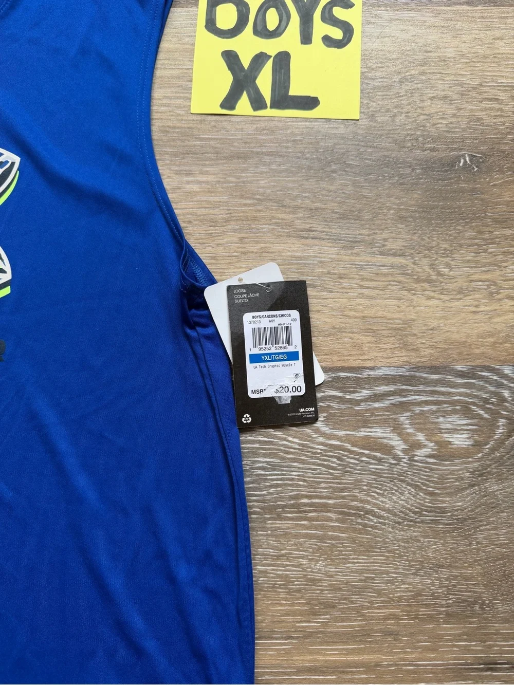 Under Armour bold blue